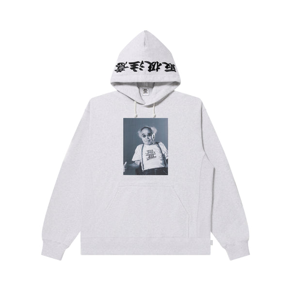 NOBUYOSHI ARAKI PORTRAIT HOODIE ASH