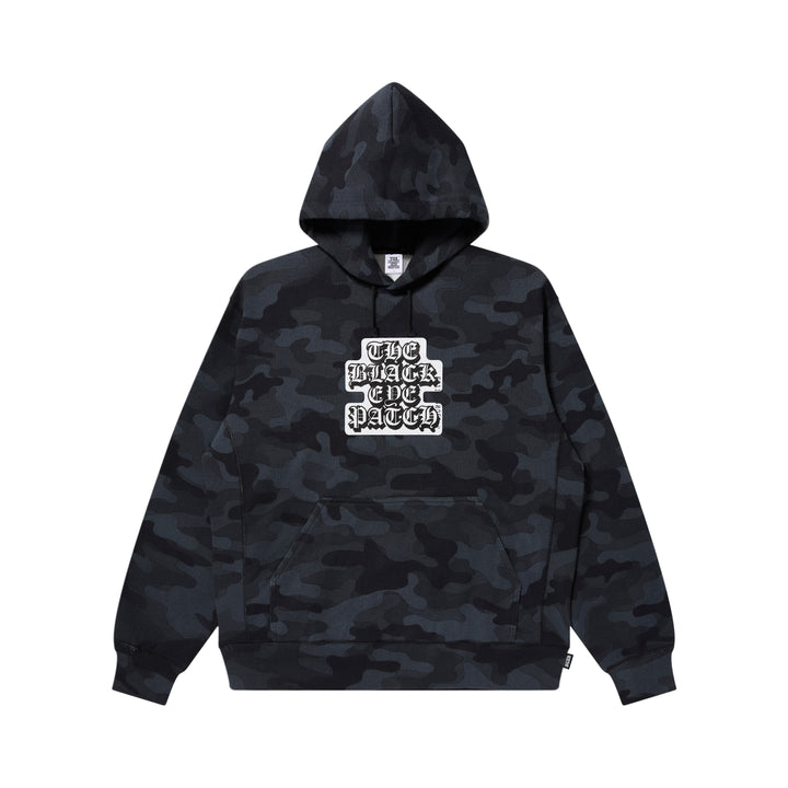OE OG LABEL HOODIE BLACK CAMO