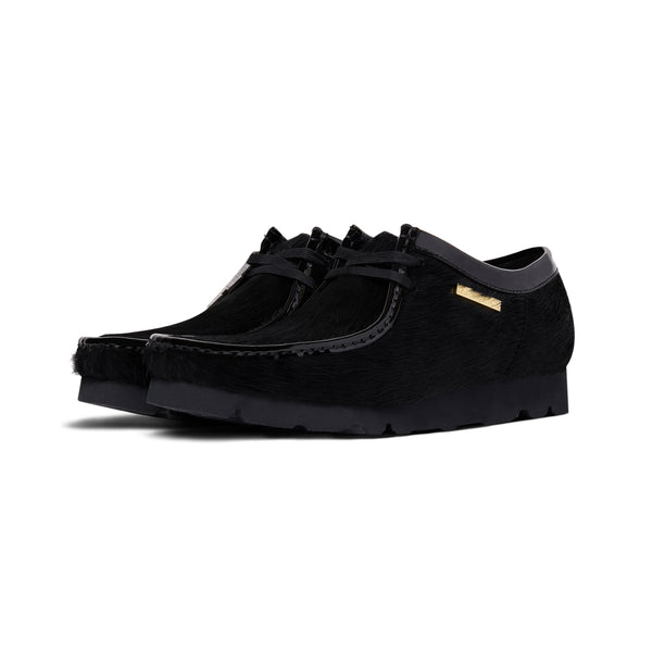 Clarks Wallabee Black Hair On BlackEyePatch atmos