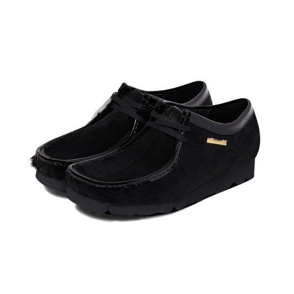 Clarks Wallabee Black Hair On BlackEyePatch atmos