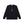 HWC Same Color Embroidered Long Sleeve T-Shirt, Black