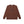 HWC Same Color Embroidered Long Sleeve T-Shirt, Brown