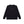 HWC Same Color Embroidered Long Sleeve T-Shirt, Black