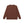 HWC Same Color Embroidered Long Sleeve T-Shirt, Brown