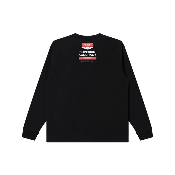 BODY TARGET L/S TEE BLACK