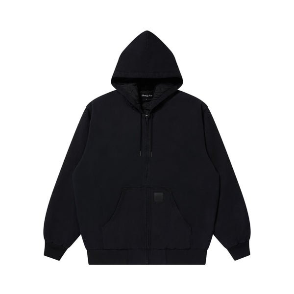 WASHED HOODED DUCK JACKET BLACK