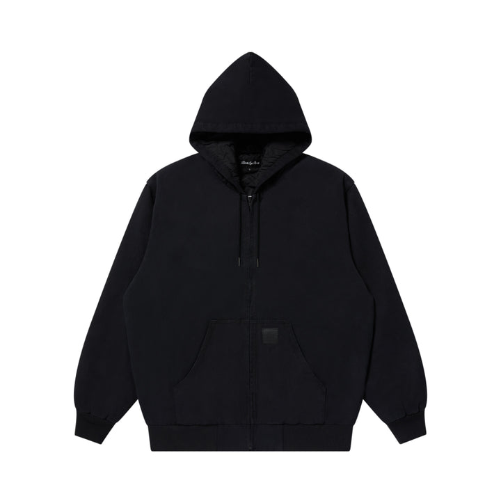 WASHED HOODED DUCK JACKET BLACK