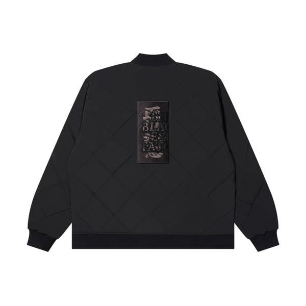 HWC EMBROIDERED QUILTED JACKET BLACK