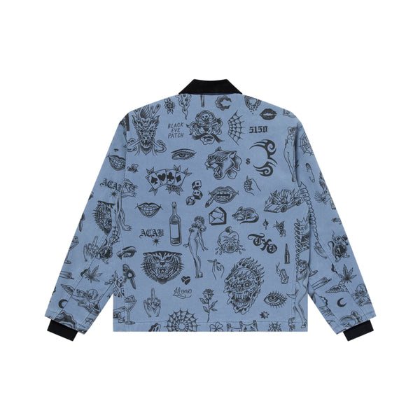 UE TATTOO FLASH DUCK JACKET LIGHT BLUE