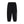 STENCIL LOGO EMBROIDERED SWEAT PANTS BLACK