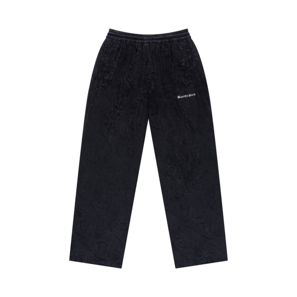 Paisley Embossed Track Pants