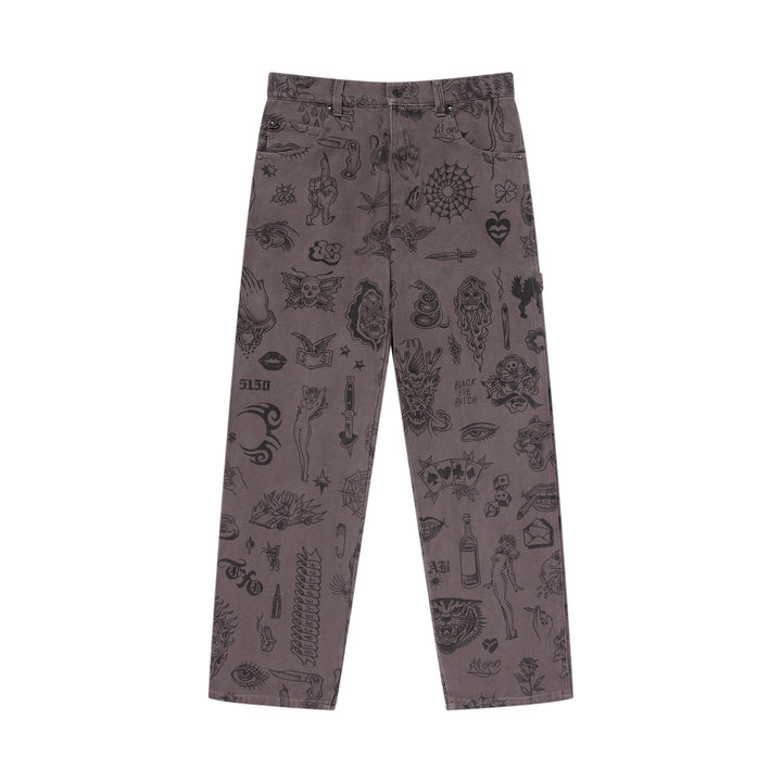UE TATTOO FLASH DUCK PANTS CHARCOAL
