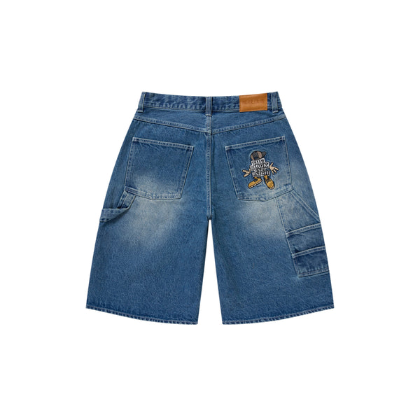 OG Boy Baggy Shorts Indigo