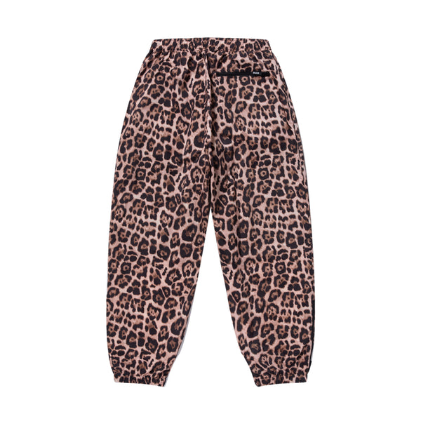 LEOPARD PATTERNED RIPSTOP TRACK PANTS