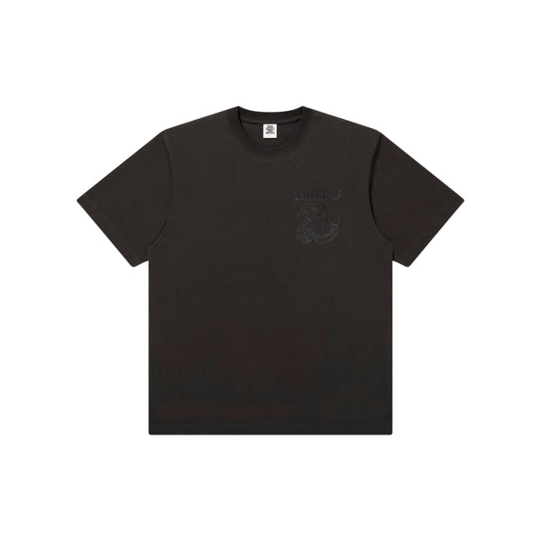 BEWARE OF BEP TEE CHARCOAL