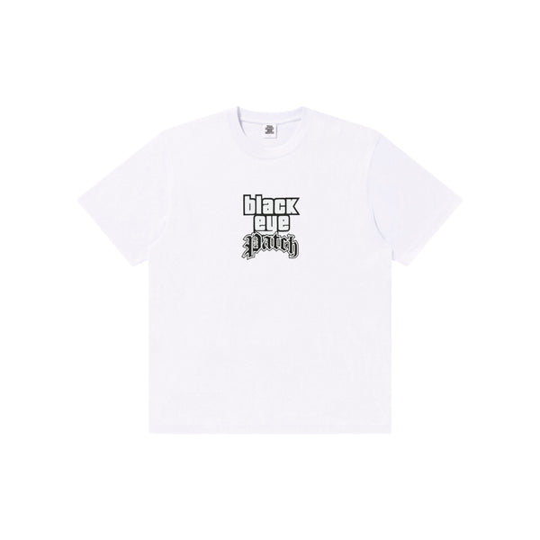 CRIME RPG LOGO TEE (WHITE)