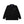 OE Logo Open Collared Long Sleeve Rayon Shirt, Black