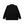 OE Logo Open Collared Long Sleeve Rayon Shirt, Black