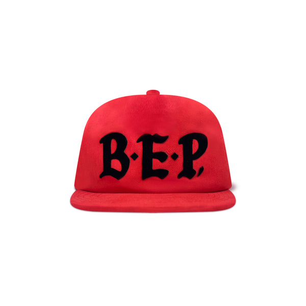 HEATED INITIALS CAP RED