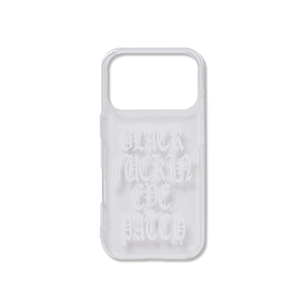 OE BFEP iPhone CASE CLEAR/WHITE