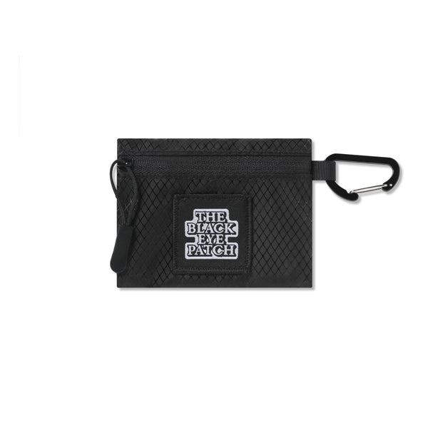 OG LABEL MINI ZIP POUCH BLACK