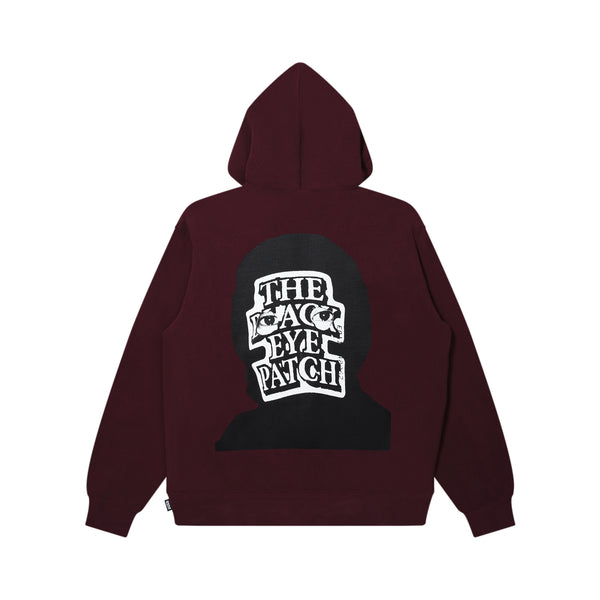 OG SKI MASK HOODIE BURGUNDY