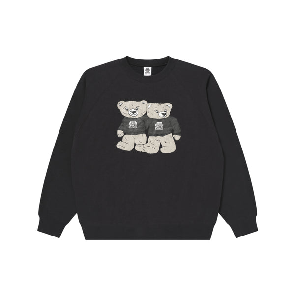 OG BEARS RAGLAN CREW SWEAT BLACK