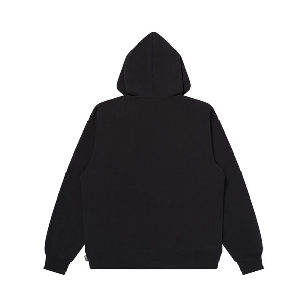 PLAID FLANNEL OG LABEL HWC HOODIE BLACK