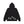 TORN OG LABEL HOODIE BLACK
