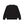 HWC LEATHER PATCH CREW SWEAT BLACK