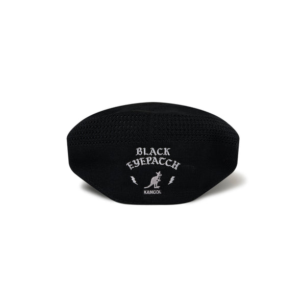HEATED WORDS KANGOL FLAT CAP BLACK