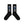 MIKADO FAME FLAME SOCKS BLACK