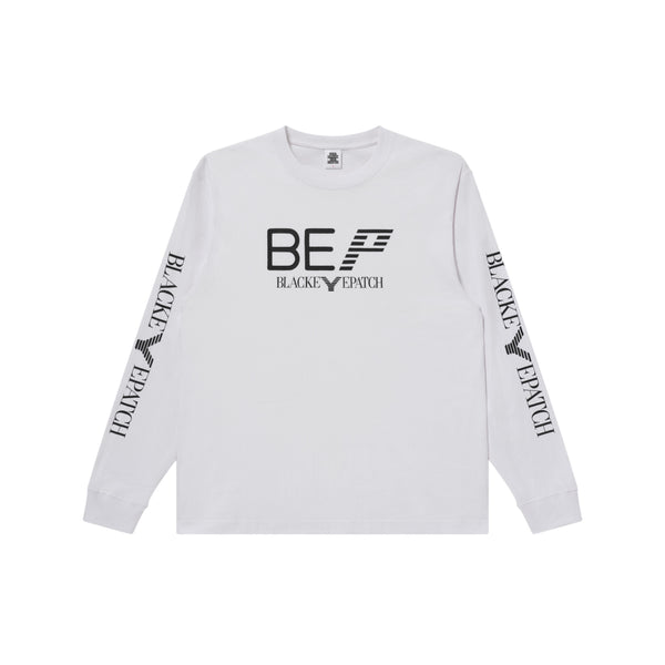 ITALY LOGO L/S TEE WHITE
