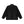 LEATHER PATCHED DUCK JACKET BLACK