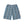 BIG B CHECKED BAGGY SWEAT SHORTS BLUE