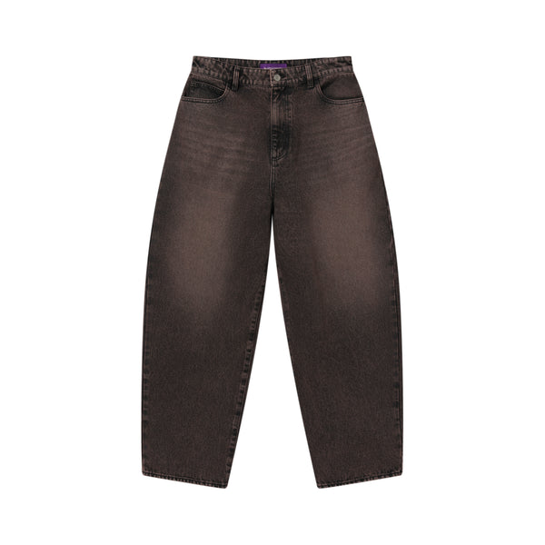 BRAND ORIGIN OVERDYED BAGGY DENIM LAVENDER