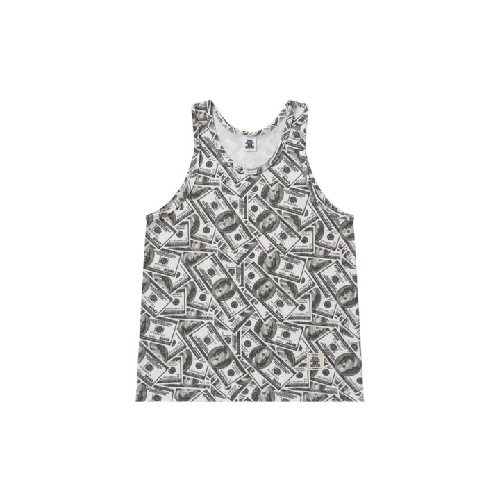 HUNDREDS PATTERNED THERMAL TANK TOP