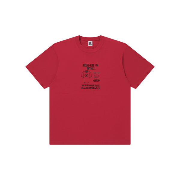HEATED WORDS TEE RED