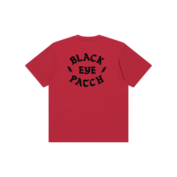 HEATED WORDS TEE RED