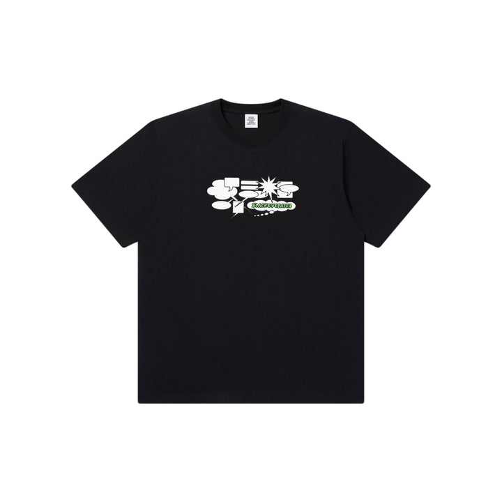 SPEECH BUBBLES TEE BLACK