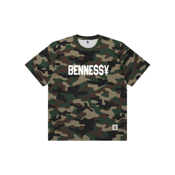 BENNESSY HEAVYWEIGHT TEE WOODLAND CAMO