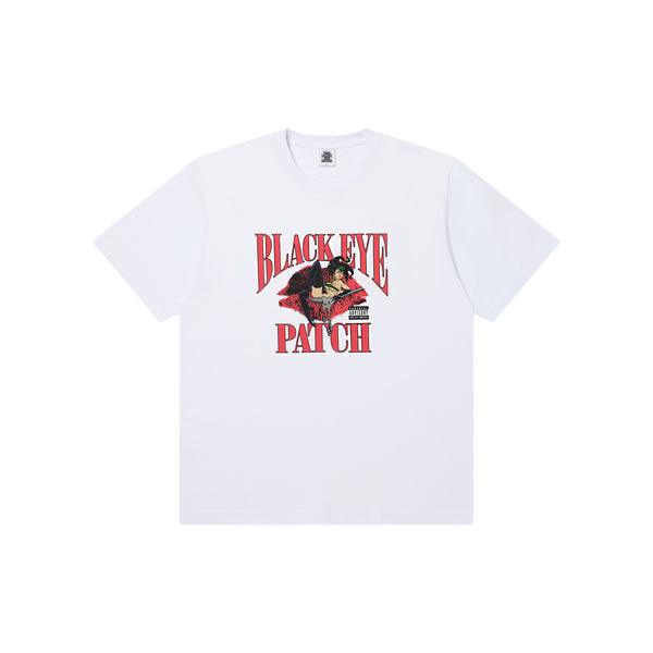DIRTY DINER RAP TEE WHITE