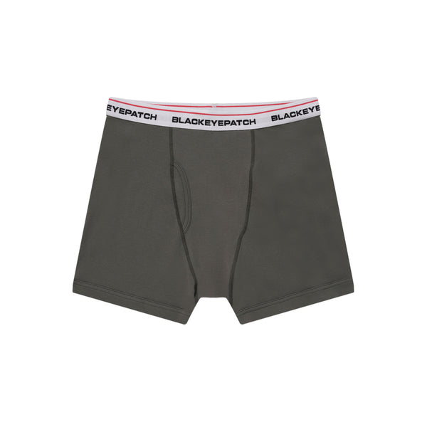 BASIC BOXERS OLIVE/BEIGE