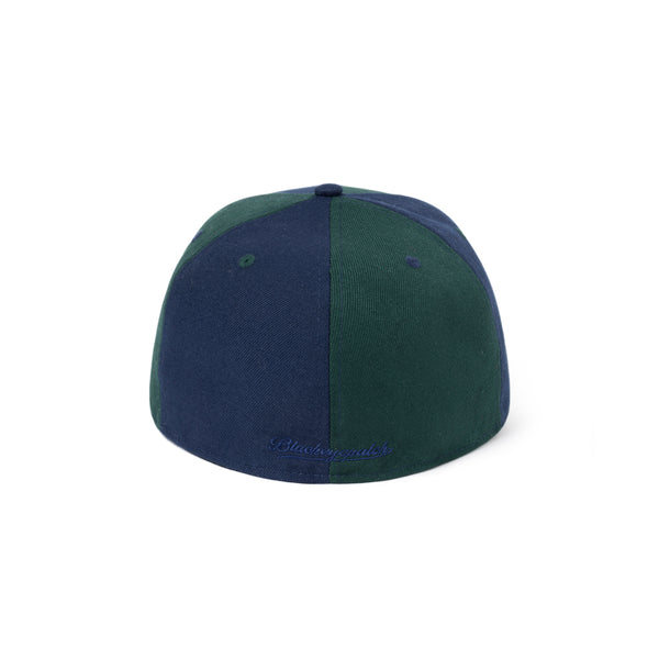 B EMBLEM NEW ERA CAP NAVY/GREEN