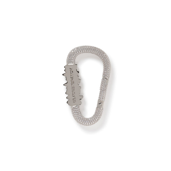 HANDLE WITH CARE RHINESTONE CARABINER