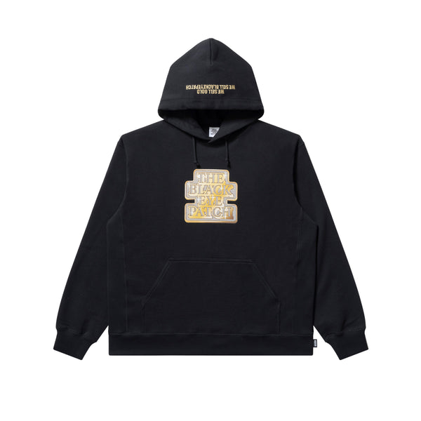 Blinged Out OG Label Hoodie, Black