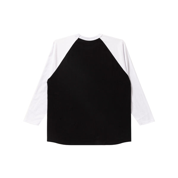 PIMP SPORT RAGLAN L/S TEE BLACK