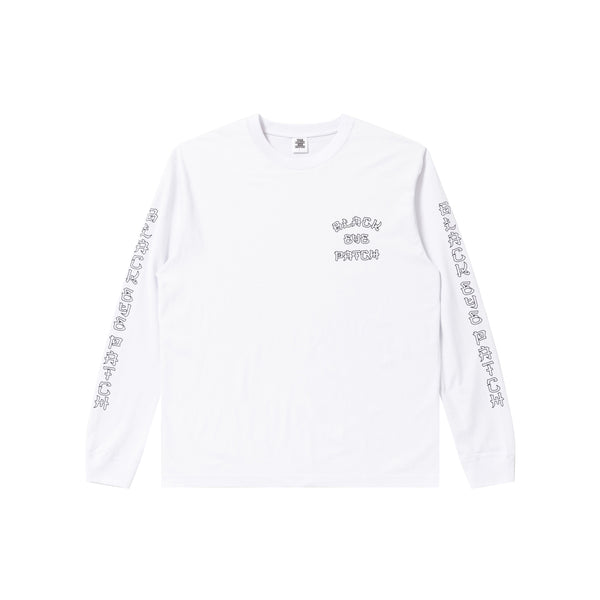 KANJI LOGO L/S TEE WHITE