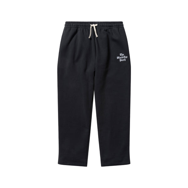 TIMES LOGO SWEAT PANTS BLACK