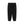 KANJI TAPED NYLON TRACK PANTS BLACK